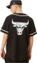 New era Beisbolera Distressed Logo Button UP TEE Chibul Zwart Heren - Thumbnail 2