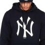 New era Comfortabele en stijlvolle hoodie in marineblauw Blauw Heren - Thumbnail 2