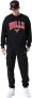 New era Zwarte Bulls Applique Crewneck Sweatshirt Black Heren - Thumbnail 2