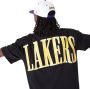 New era T-shirt Los Angeles Lakers NBA Arch Black Heren - Thumbnail 2