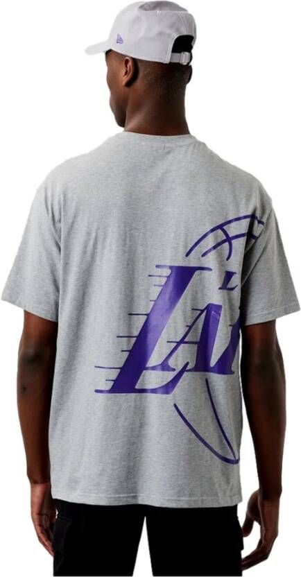 new era T-shirts Grijs Heren