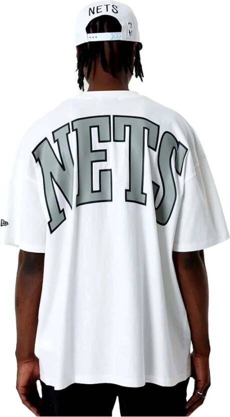 new era T-Shirts Wit Heren