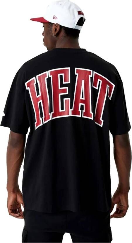 new era T-Shirts Zwart Heren