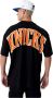 New era T-shirt New York Knicks NBA Infill Logo Black Unisex - Thumbnail 2