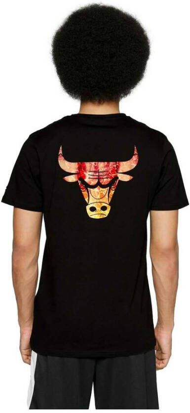 new era T-Shirts Zwart Heren