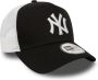 New era Zwarte New York Yankees Trucker Cap Black Unisex - Thumbnail 3