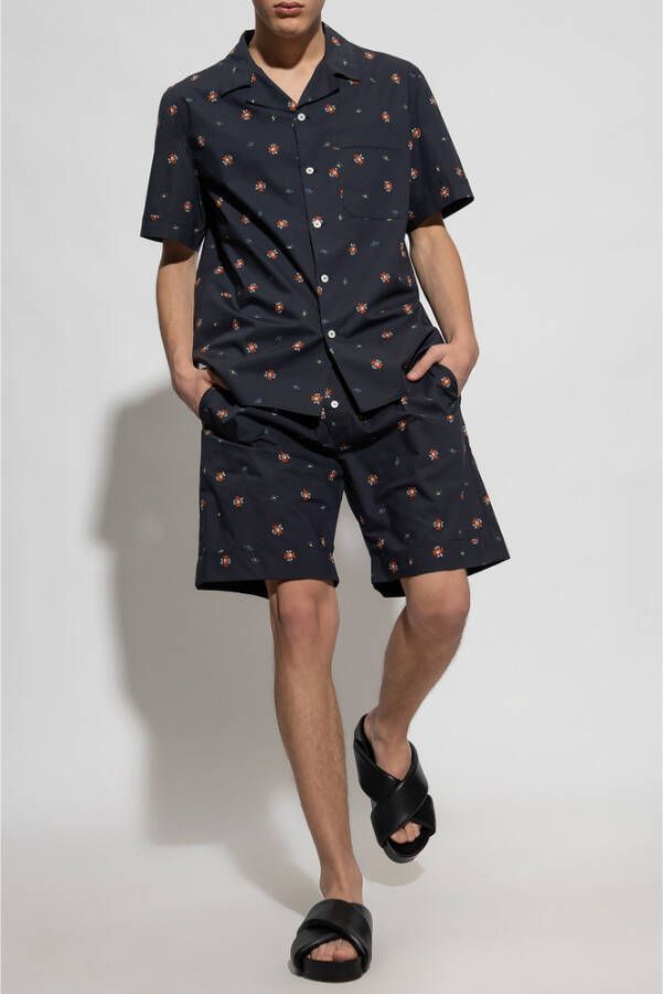 Nick Fouquet Alledaagse t-shirts Blauw Heren