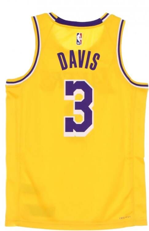 Nike Anthony Davis NBA Swingman Jersey Yellow Heren