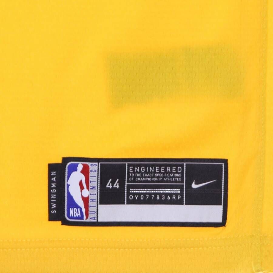 Nike Anthony Davis NBA Swingman Jersey Yellow Heren