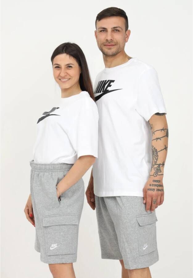 Nike Casual Fleece Shorts Grijs Unisex