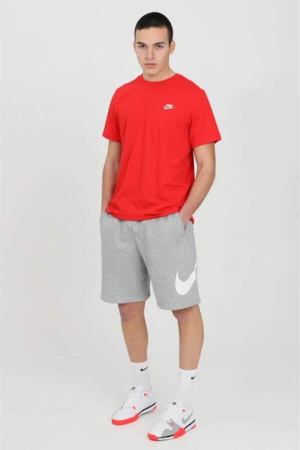 Nike Casual Grijze Shorts Grijs Unisex