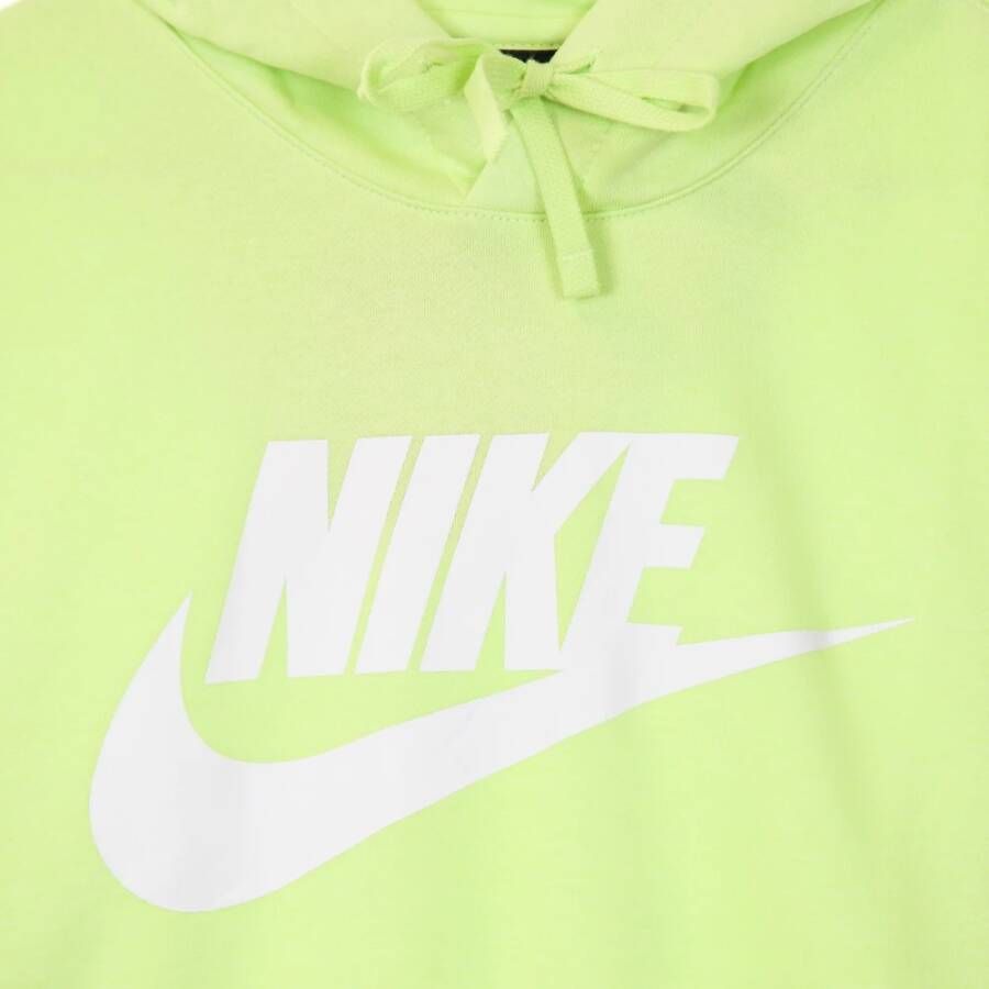 Nike Club Hoodie in Liquid Lime Green Heren