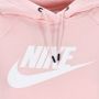 Nike Essential Hoodie in Atmosphere White Pink Dames - Thumbnail 2