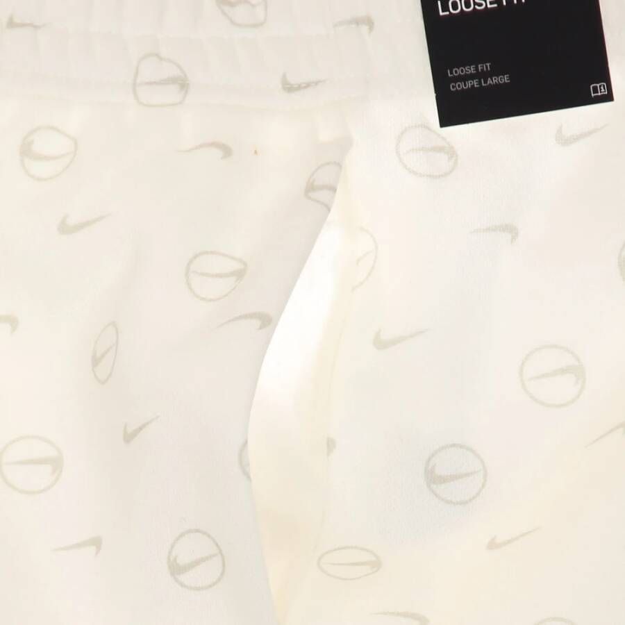 Nike Gedrukte sweatpants voor sport Beige Dames