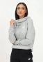 Nike Sportswear Club Fleece Dameshoodie met trechterhals Grijs - Thumbnail 3