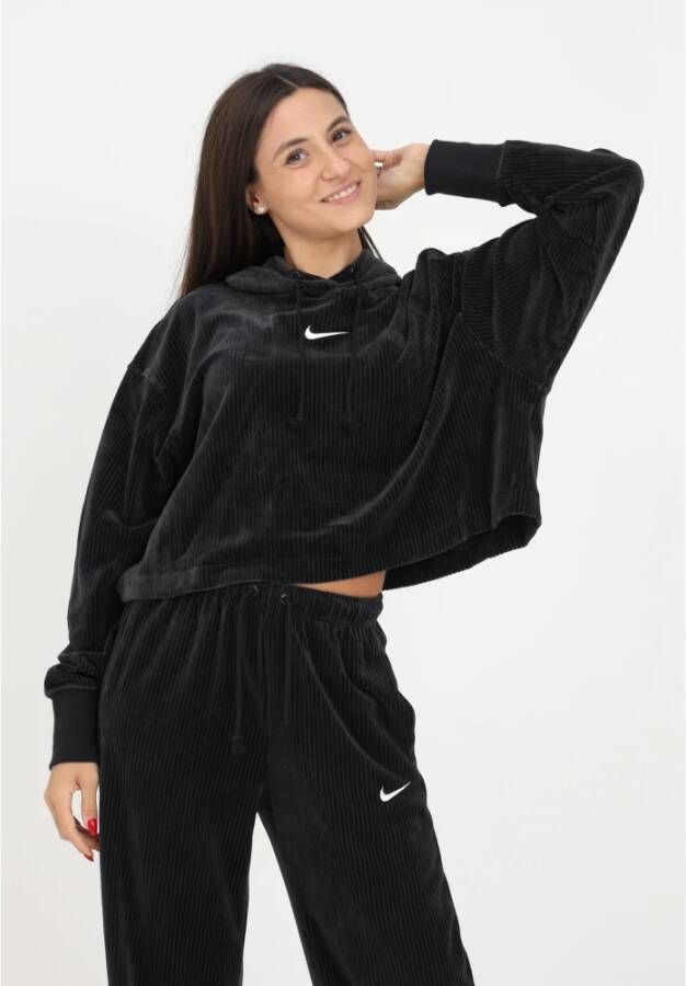 Nike Hoodies Zwart Dames