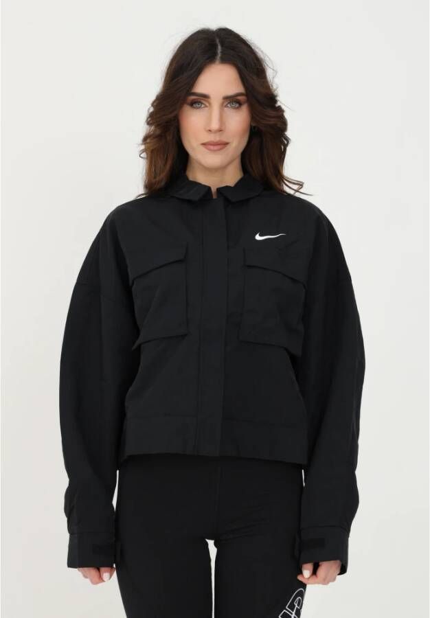 Nike Jas Zwart Dames