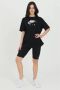 Nike Sportswear Essential bikeshorts met halfhoge taille voor dames (26 cm) Zwart - Thumbnail 5