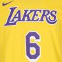 Nike LeBron James NBA Essential Tee Yellow Heren - Thumbnail 2