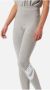 Nike Sportswear Essential Legging met hoge taille en logo voor dames Grijs - Thumbnail 4