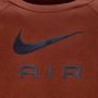 Nike Lichtgewicht Crewneck Sweatshirt Sportkleding Air French Terry Crew Brown Heren - Thumbnail 2