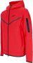 Nike Lichtgewicht Zip Hoodie Tech Fleece Sportkleding Red Heren - Thumbnail 1