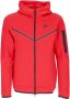 Nike Lichtgewicht Zip Hoodie Tech Fleece Sportkleding Red Heren - Thumbnail 3
