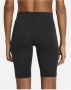 Nike Sportswear Essential bikeshorts met halfhoge taille voor dames (26 cm) Zwart - Thumbnail 7