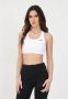 Nike Swoosh Non-padded sport-bh met medium ondersteuning Wit - Thumbnail 5