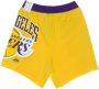 Nike NBA Courtside Fleece Shorts Yellow Heren - Thumbnail 1