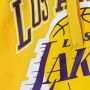 Nike NBA Courtside Fleece Shorts Yellow Heren - Thumbnail 4