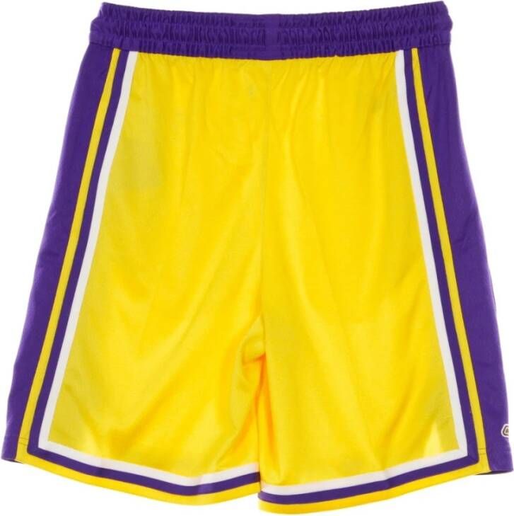 Nike NBA Swingman Basketbalshorts Yellow Heren
