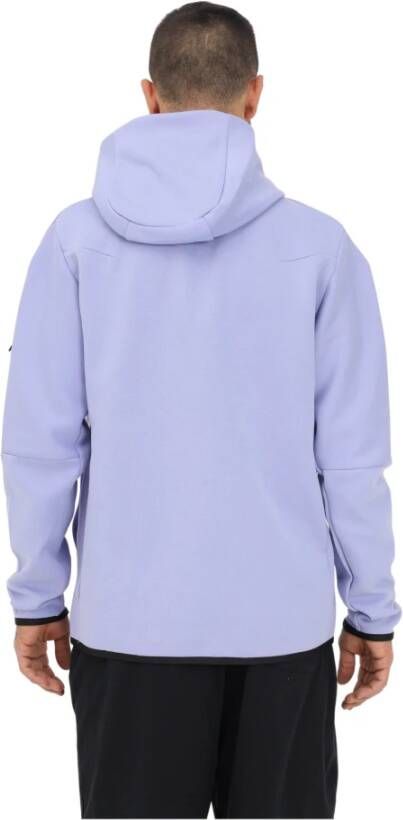 Nike ;Paarse Tech Fleece Rits Sweater; Purple Unisex