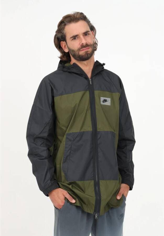 Nike Regenjassen Grijs Heren