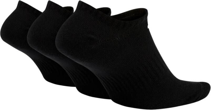 Nike Lichtgewicht sokken voor dagelijks gebruik Sx7678 Zwart Unisex