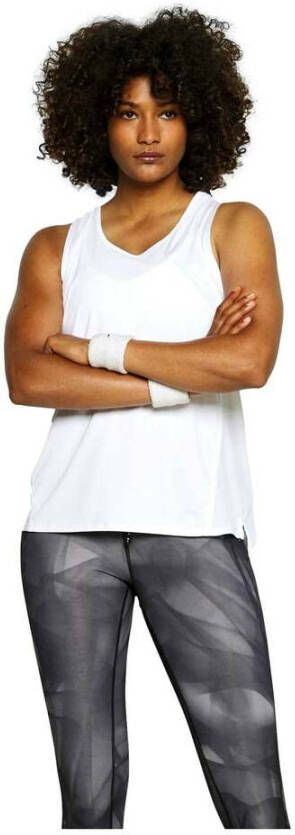 Nike Sleeveless Training Tops Wit Dames