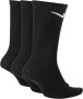 Nike Everyday Lightweight Crew trainingssokken (3 paar) Zwart - Thumbnail 3