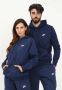 Nike Comfortabele en stijlvolle Sportswear Club hoodie Blauw Unisex - Thumbnail 2