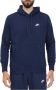 Nike Comfortabele en stijlvolle Sportswear Club hoodie Blauw Unisex - Thumbnail 7