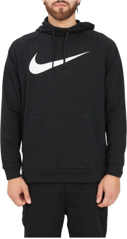 Nike Comfortabele Atletische Sweatshirt Zwart Heren