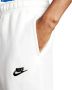 Nike Comfortabele Sweatpants met Logo Borduurwerk White Unisex - Thumbnail 5