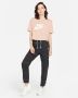 Nike Comfortabele Sportsweardm6390 Sweatpants Grijs Dames - Thumbnail 5