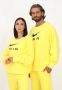 Nike Sportswear Air Herentop van sweatstof met ronde hals Geel - Thumbnail 6