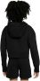 Nike Sportswear Club French Terry Cropped Hoodie Hoodies Kleding black white maat: XS beschikbare maaten:XS - Thumbnail 7