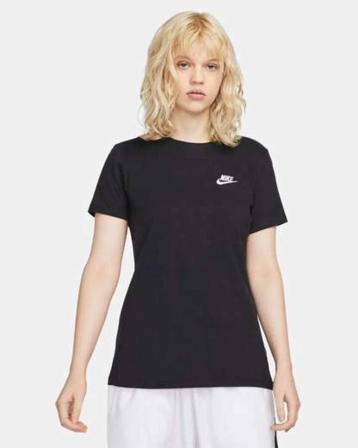 Nike T-shirt Zwart Dames