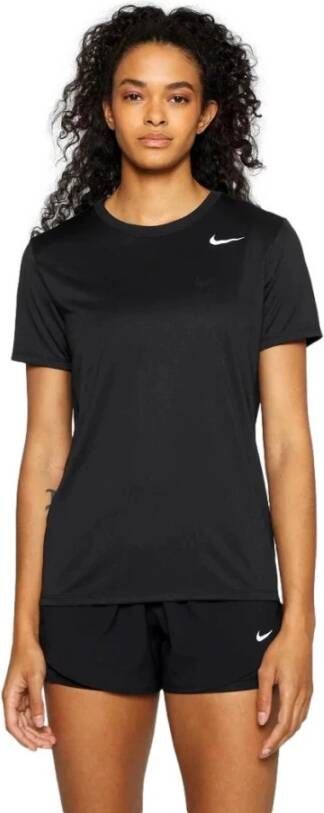 Nike T-Shirts Black Dames