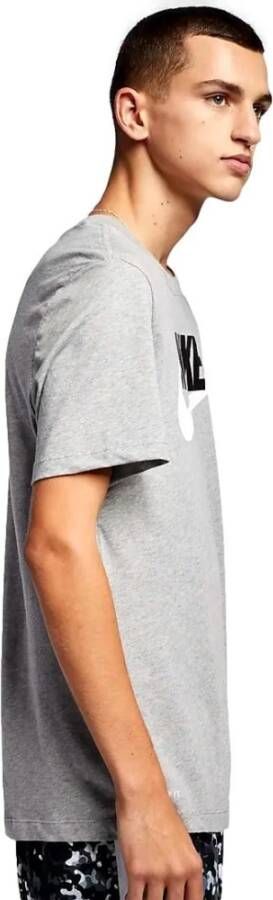 Nike T-Shirts Grijs Heren