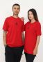 Jordan Jumpman Logo Crew Neck T-shirt Rood Zwart Red Heren - Thumbnail 3