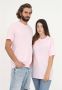Nike Roze Sportswear Club T-Shirt Pink Unisex - Thumbnail 3