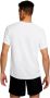 Nike Miler UV hardlooptop met korte mouwen en Dri-FIT voor heren Wit - Thumbnail 3